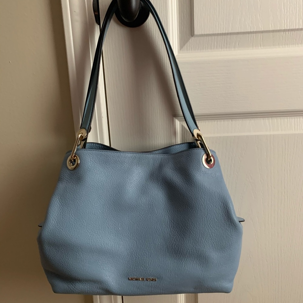 Michael Kors light blue purse